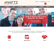 Tablet Screenshot of naftz.org
